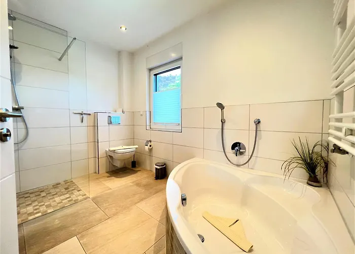 公寓 Haus Strandidyll Penthouse Auf Der Gast 38e, Whg. 6 丹加斯特